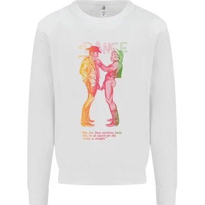 AWDis JH030 Herren Sweatshirt Pullover Crew Neck Weiß Polycotton - Bild 1 von 2