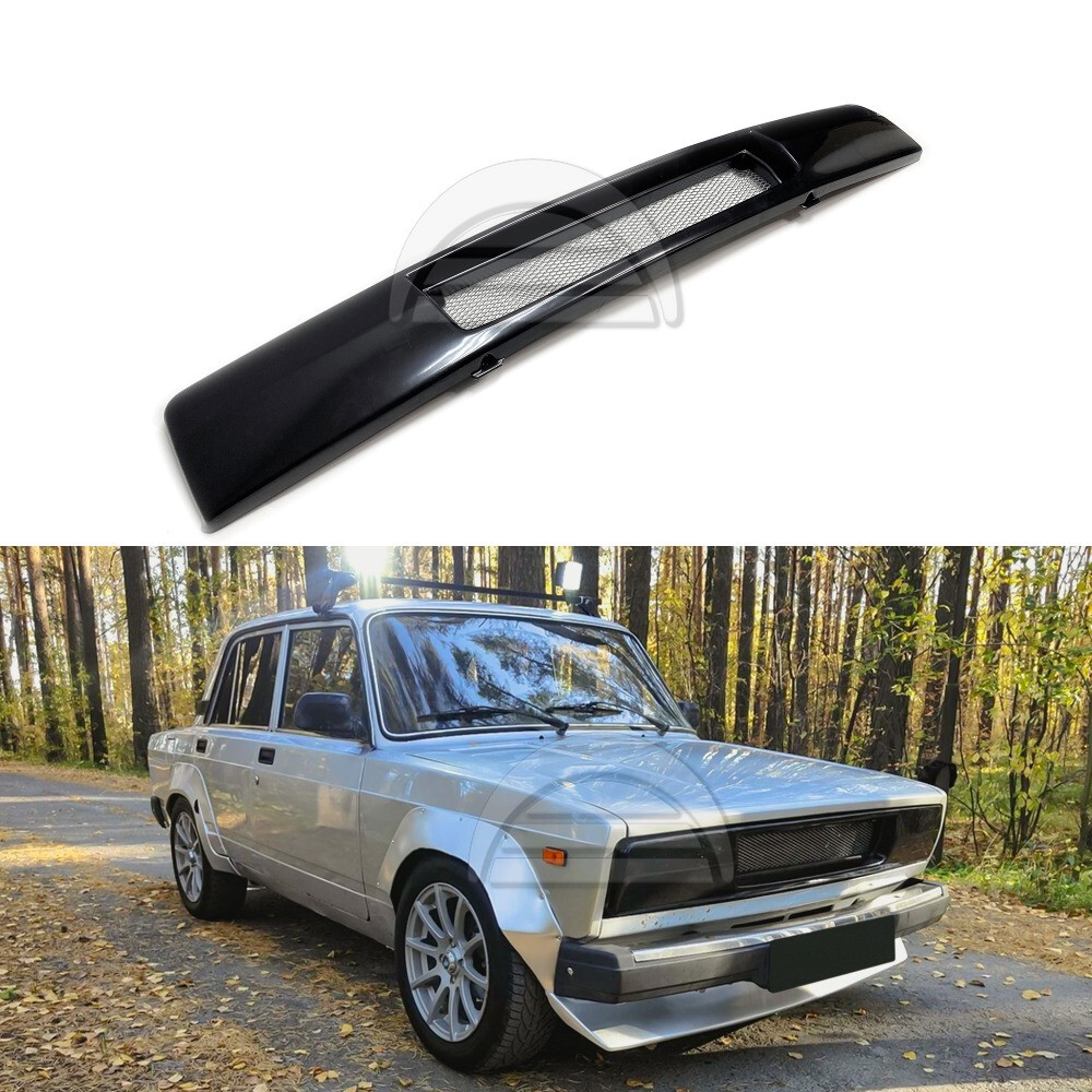 Grill headlight visor Lada Riva Nova 2105 Spoiler Plastic Mesh
