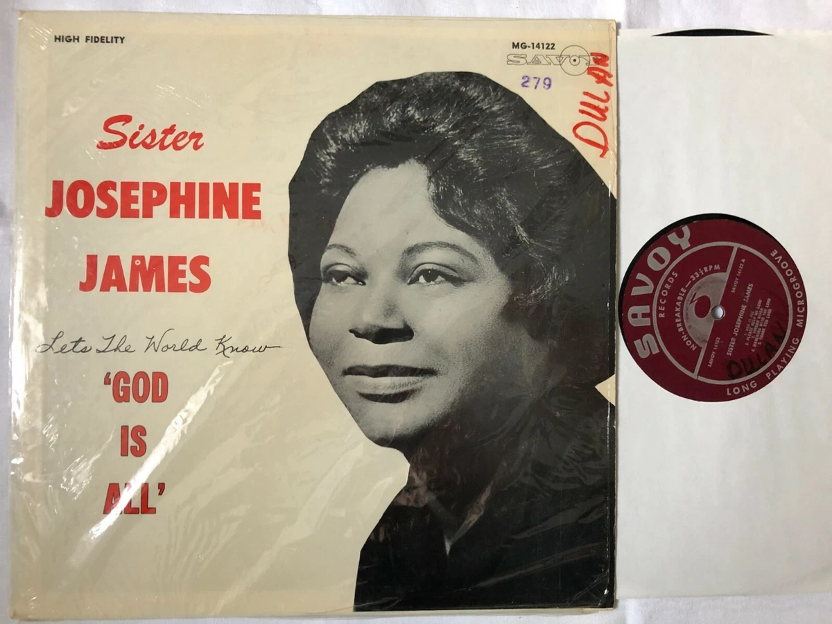 Sister Josephine James, God Is All, Vinyl LP, Savoy Gospel | eBay