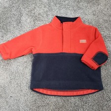 Vintage Baby Gap 1/4 Zip Sweatshirt Boys Size...