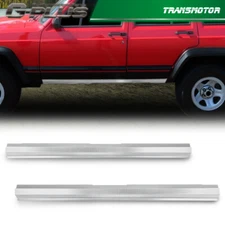 Fit For 84-01 Jeep Cherokee, Comanche 84-96 Wagoneer Slip-on Rocker Panel 4 Door