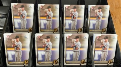 (x25 Lot) Thomas Harrington 2022 Bowman Draft #37 (1st Bowman) Pirates Rookie RC