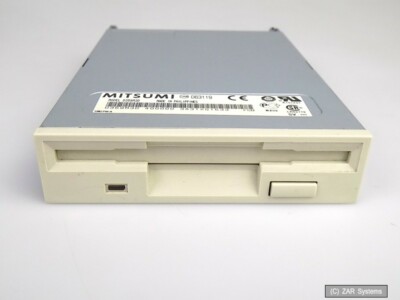 MITSUMI D359M3D Floppy Disketten FDD Laufwerk 1.44MB 3.5 Zoll beige Blende