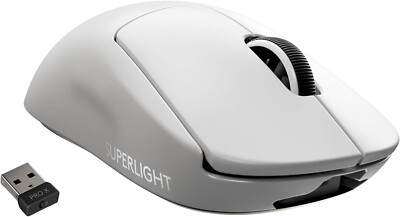 Logitech G Pro X Superlight kabellose Gaming-Maus HERO 25K Sensor - WEIß