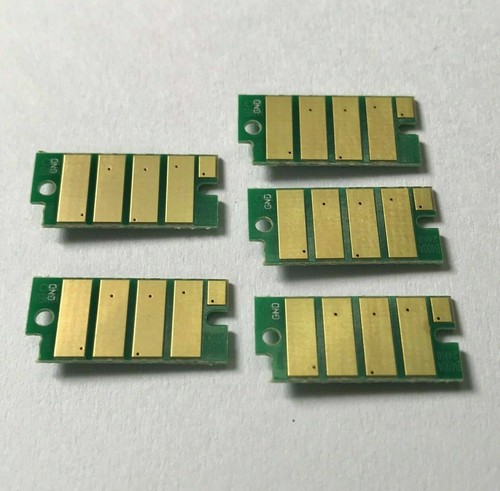 5 x Toner Chip For Xerox DocuPrint 