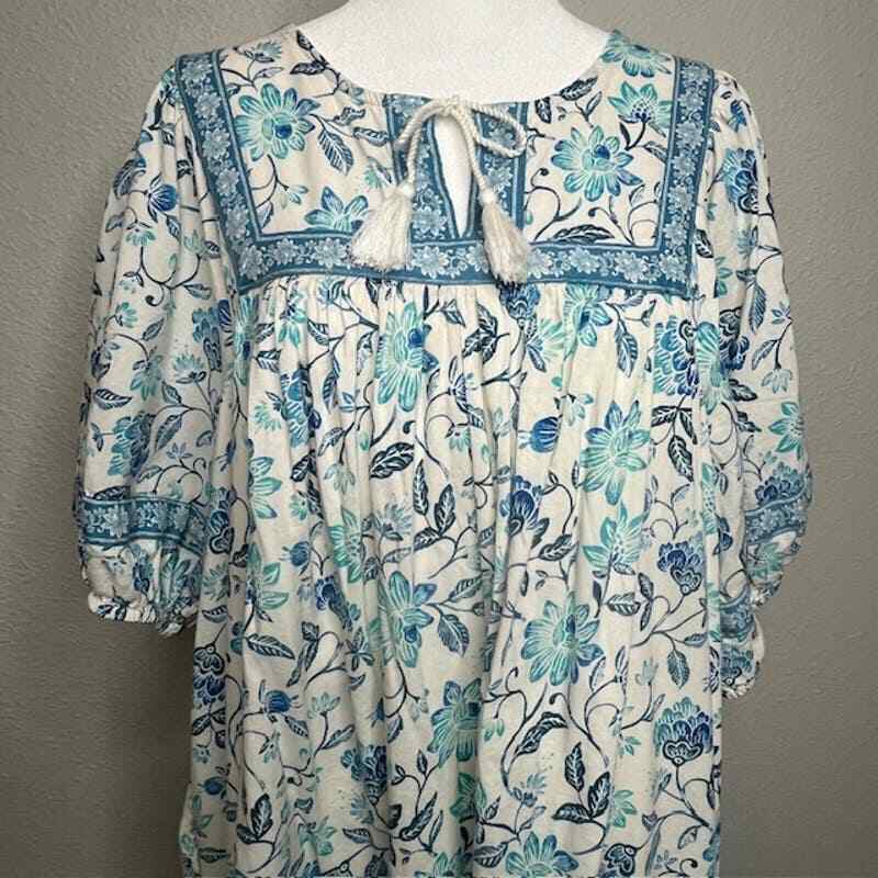Old Navy Prairie Boho Floral Dress with Balloon S… - image 7