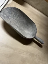 Vintage Cast Aluminum SCOOP Grain Feed Flour Kitchen Farm General Store