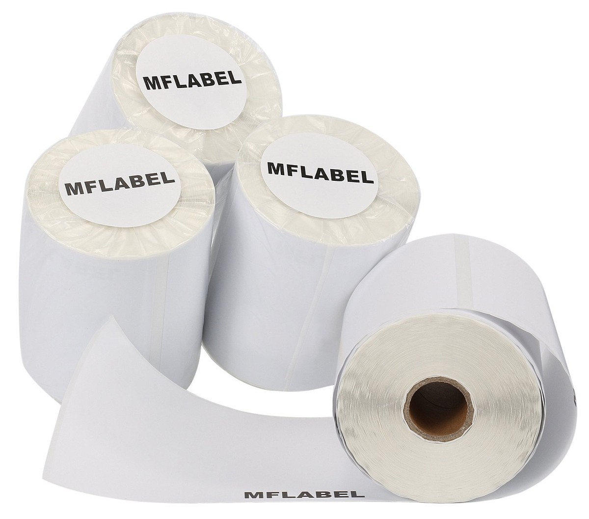 6 Rotoli Etichette Termiche 4x6 - 1320 Etichette Per Spedizioni - Compatibile Dymo 4XL