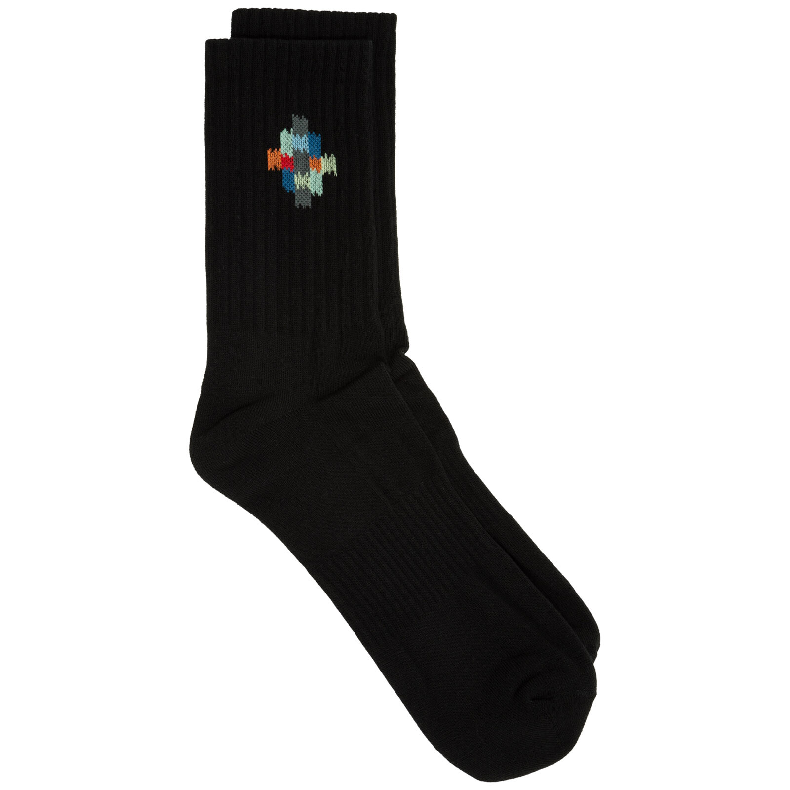 Крестовина Marcelo Burlon calze uomo CMRA015S22KNI0021084 nero Black calzini 7290₽