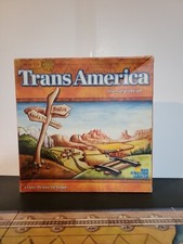 TransAmerica Franz-Benno DeLonge Train Board Game Rio Grande Games Mensa