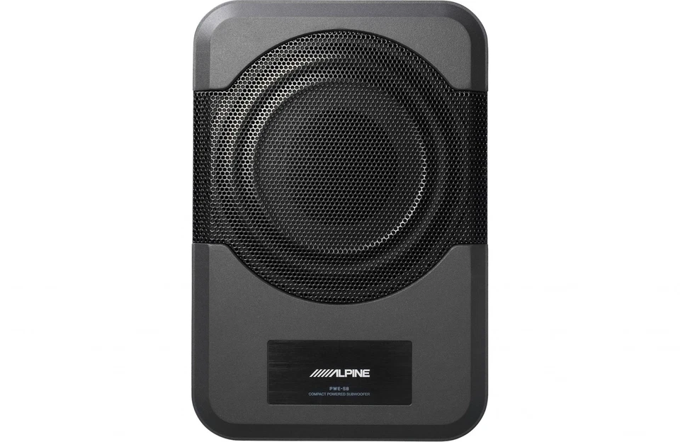 Alpine PWE-S8 Aktivwoofer 200mm Bass Subwoofer KFZ Auto PKW 20cm BOX UnterSitz - Bild 2 von 4