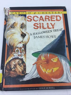 Scared Silly - James Howe (1989, Hardcover) Bunnicula and Friends Series