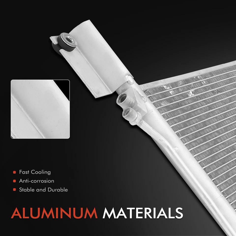 Nuevo condensador de aire acondicionado para International Harvester 2554 2574 2654 2674 7400 9300 Foto 2 de 4