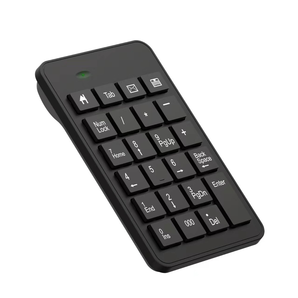 23-Key USB Numeric Keypad for Laptops – Wired Portable Number Pad