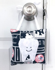 New York Mets Tooth Fairy Pillow - Handmade Hanging Tooth Pillow with Pocket