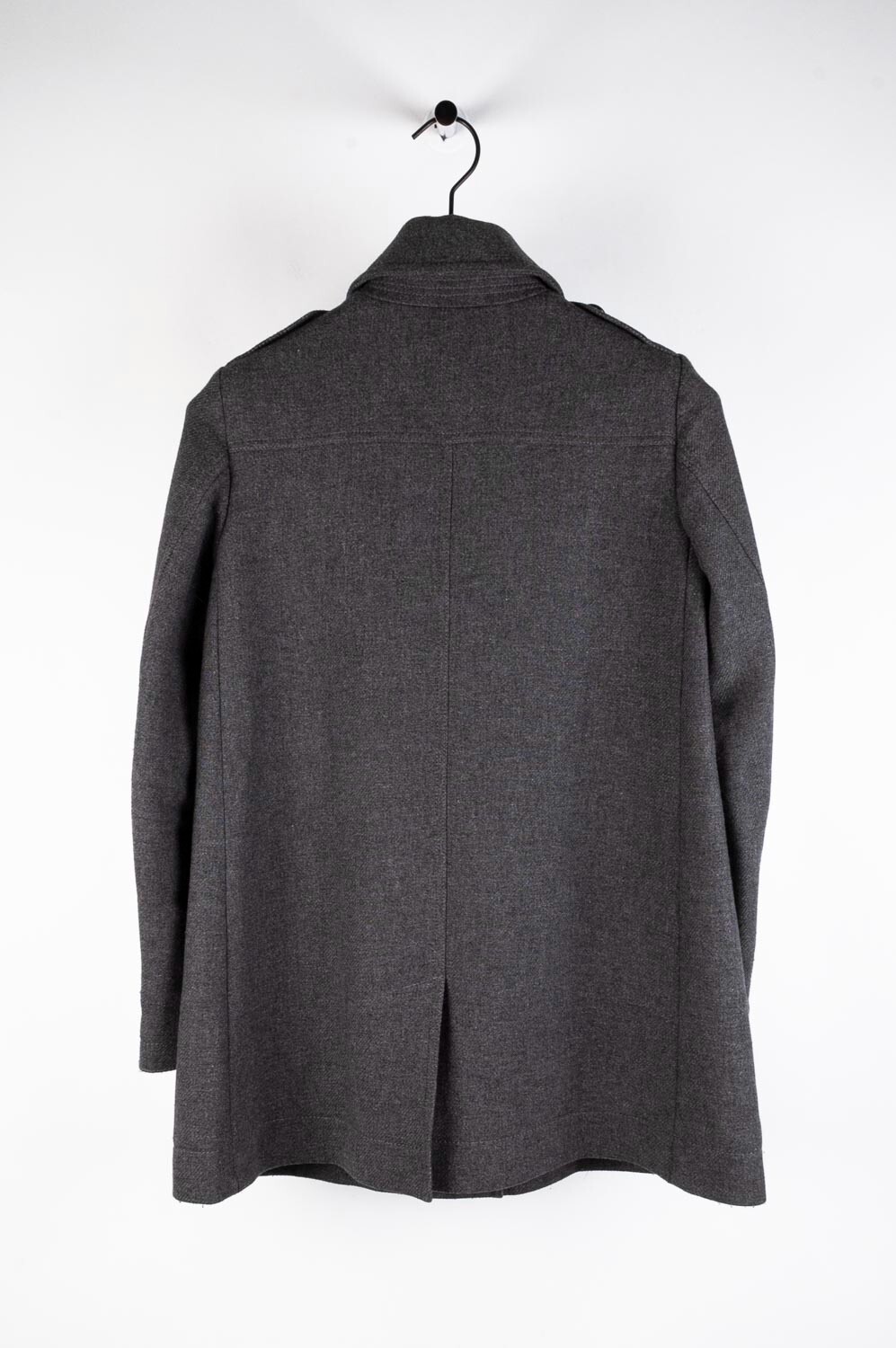 ALTRA Cappotto da donna originale Burberry Brit grigio lana cashmere taglia UK8 USA6 S M H3875