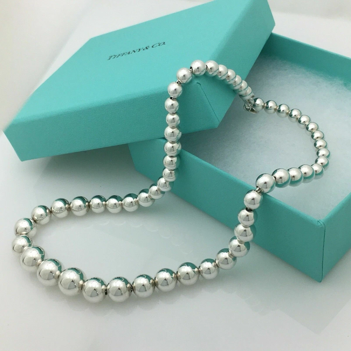 Tiffany and co graduated bead necklace sale