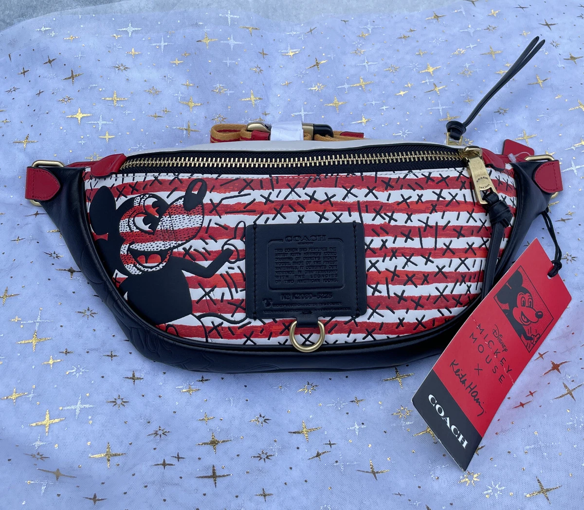 Rivington belt bag shop with coach print