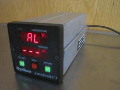 DYNISCO AUTOPROBE I IA 110V 100-700F J-T/C 0+5VDC THERMOCOUPLE CONTROL MODULE