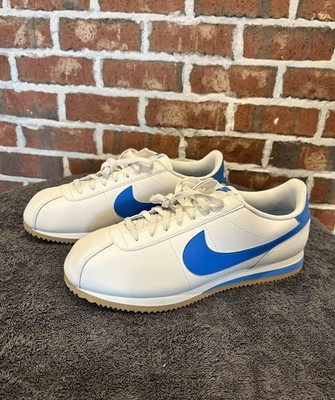 Nike Cortez Leather Men's Shoes Sail/ Light Photo Blue DM4044 112