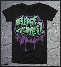 Vintage Pierce The Veil band Skull Cotton S-4XL Men T-shirt