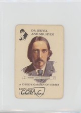 1960s Whitman Authors Card Game Mini Back Robert Louis Stevenson 0kb5