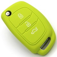 SchlüSselhüLle HYE Limegreen Silikonschutz AutoschlüSsel Cover Fernbedienung
