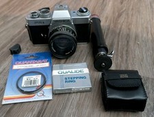 VTG Yashica FR-II Film Camera with DBS 50mm Yashica Lens With Accessories