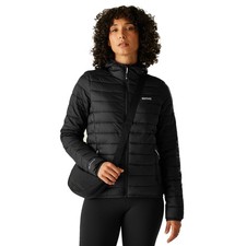 Regatta Marizion Womens UK 10 (¬14) Padded Insulated Puffer Jacket Black RRP £80