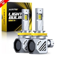 H11 H8 H9 LED Headlight Super Bright Bulbs Kit White 6500K 55000LM High/Low Beam