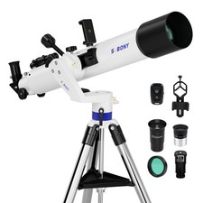 SV520 Telescope for Adults High Powered, 90mm Aperture 800mm Focal Length, Re...