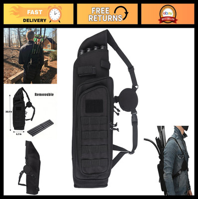 Multi-Function 4-Tube Back Quiver for Archery - Training, Field Tips, Takedown B