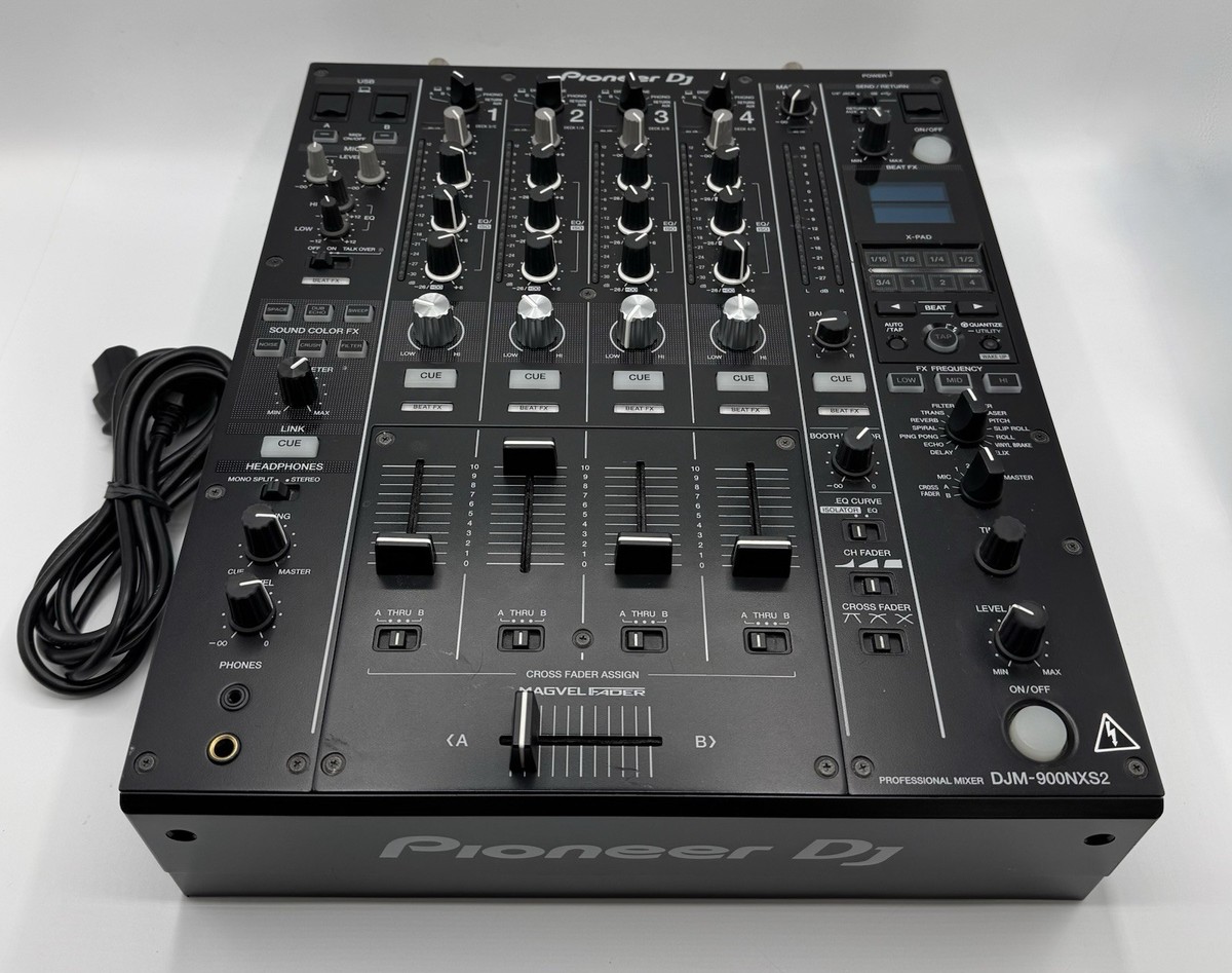 Pioneer DJM-900NXS2 4-Channel Professional DJ Mixer – Power Cable