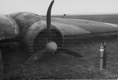 UNBEKANNTES DEUTSCHES FLUGZEUG - Original Flugzeugfoto