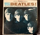 Vinyl: Ultra Rare 1st Press MEET THE BEATLES STEREO #6 LA NO MARTIN BMI Promo