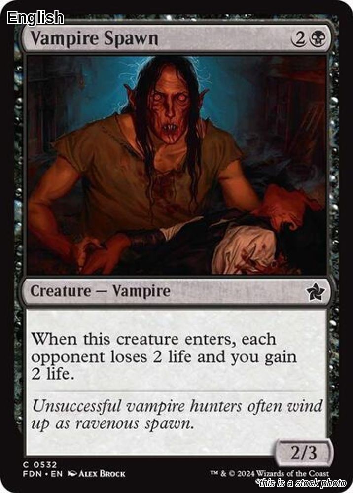 Vampire Spawn [FDN - 532 ]Magic NM EN