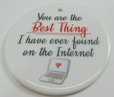 Best Thing Keepsake Ornament Ceramic Gift Christmas