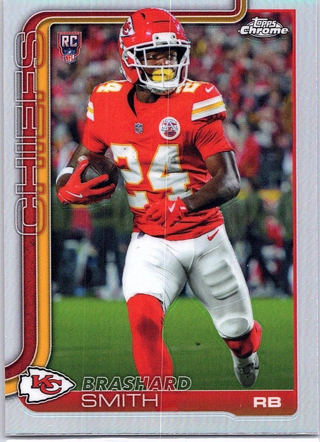 2025 Topps Chrome #311 Brashard Smith Refractor