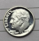 1959 Proof Cameo Roosevelt Silver Dime (D 4)