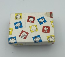 1958, 1962 VINTAGE SNOOPY PEWTER NECKLACE WITH SYNDICATED BOX TO MATCH