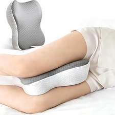 Knee Pillow for Side Sleepers, Memory Foam, Bolster Between Legs, Hip,Side Leg S