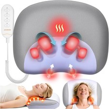 Neck Shoulder Massager with Heat for Neck Pain,Shiatsu Lower Back Massager, Gift