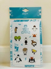 JELLYCAT FISH AND CHIPS STICKER SHEET NEW SEALED GENUINE MERCHANDISE SELFRIDGES