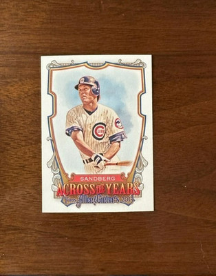 2013 Topps Allen Ginter Across the Years ATY-RS Ryne Sandberg