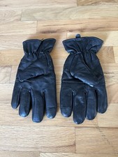 Igloos Thinsulate Leather Gloves Men's Black Lined - Size L