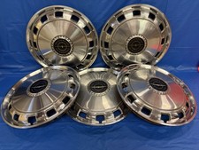 Vintage Set Of 5 197071 Ford Thunderbird 15 Hubcaps Vintage Set Of 5 197071 Ford Thunderbird 15 Hubcaps