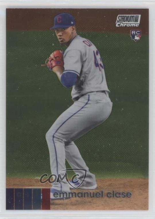 2020 Topps Stadium Club Chrome Emmanuel Clase #391 00od