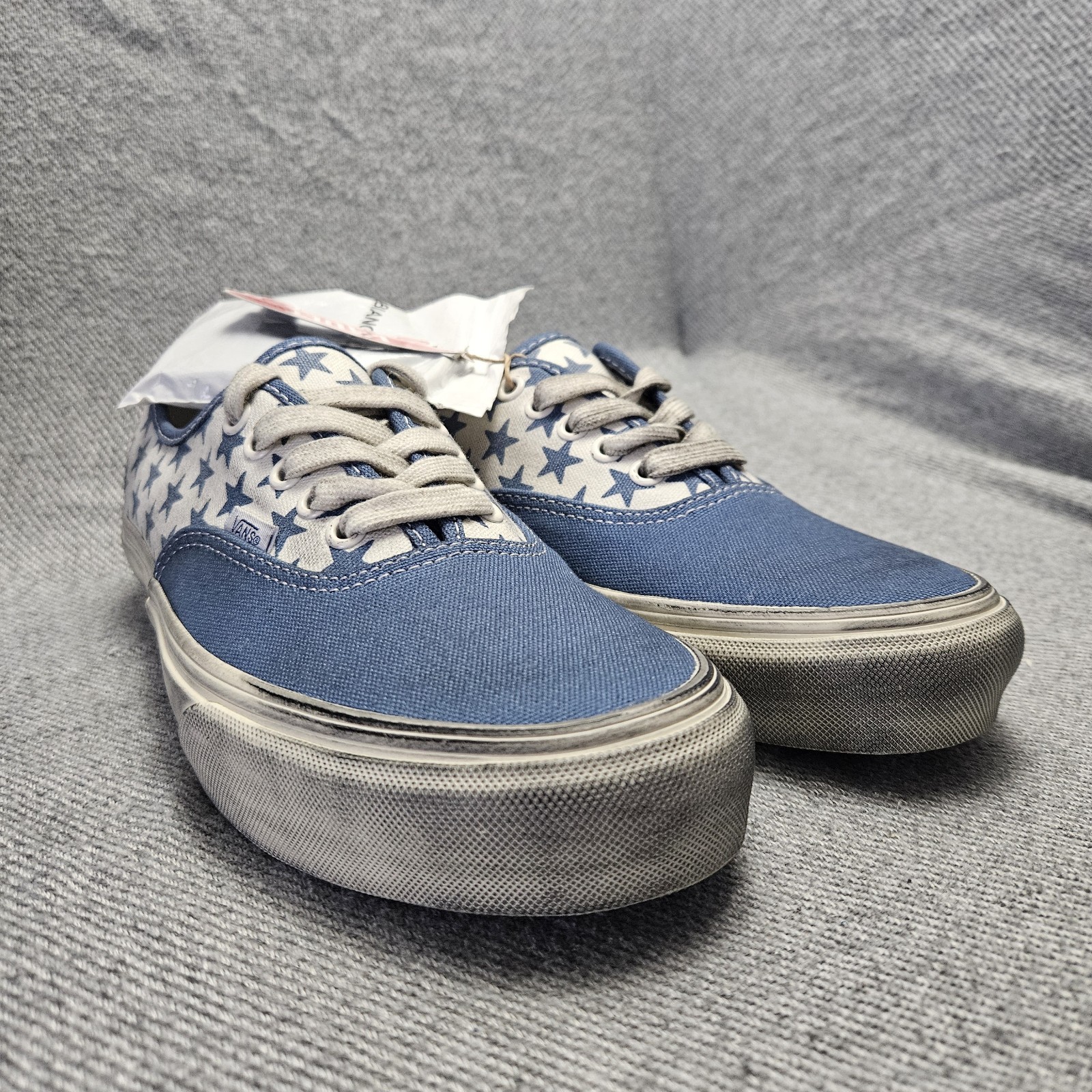 Vans Bianca Chandôn x Authentic VLT LX Stressed Navy Shoes| Men Sz 6.5 /Wmn Sz 8 thumbnail 3