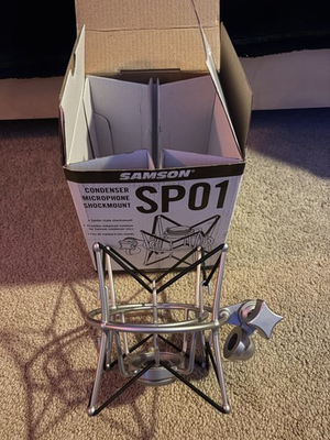 #ad Samson SP01 Condenser Microphone Shockmount $11.99