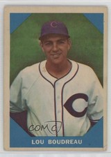 1960 Fleer Baseball Greats Lou Boudreau #16 HOF 14r1